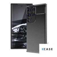 Samsung S24 Ultra калъф Business CARBON /черен/