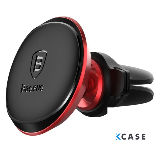 Стойка за смартфон Стойка за телефон за кола Baseus Air Vent, за въздуховод /черна/червена/